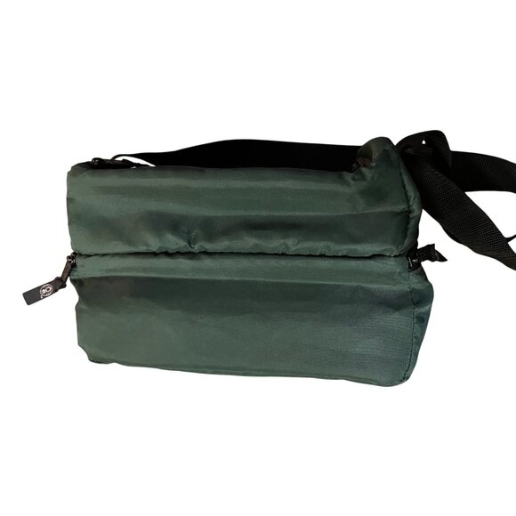 Vintage Coleman Insulated Cooler Pack Green Shoulder Lunch Bag Small - Picture 9 of 16